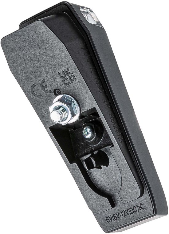 AXA Nyx E‑bike Achterlicht - LED Fietsverlichting - 6–12V - Remlichtfunctie - Zijzichtverlichting - Spatbordmontage - Geïntegreerde Reflector - Rood — afbeelding 3
