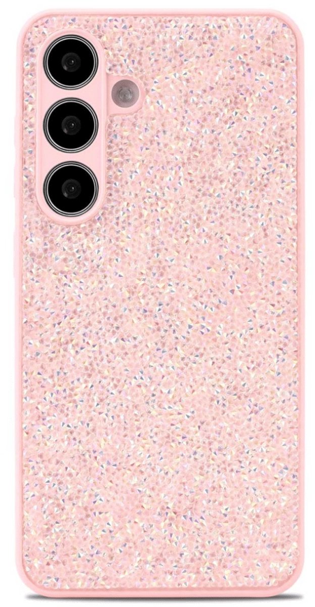Casemania - Backcover hoesje - Geschikt voor Samsung S26 - Glitter - Roze