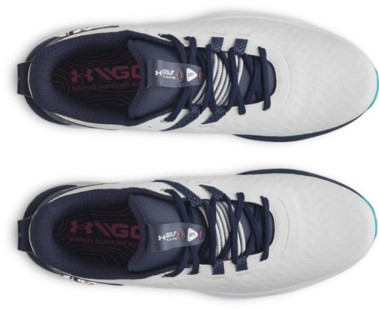 Under Armour Drive Pro Clone Sl Wit Navy Heren Golfschoenen van Merkloos — afbeelding 2
