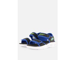 Skechers SOLA GLOW SANDAL - CAMO BRIGH Jongens Sandalen - Zwart