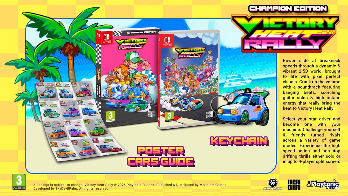 Victory Heat Rally Champion Edition Switch Game