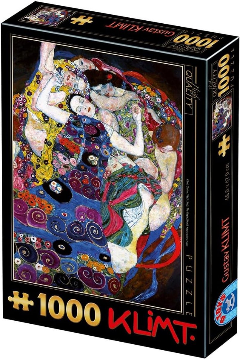 Puzzel 1000 Stukjes Gustav Klimt 'Virgin' - Museum Schilderij Legpuzzel