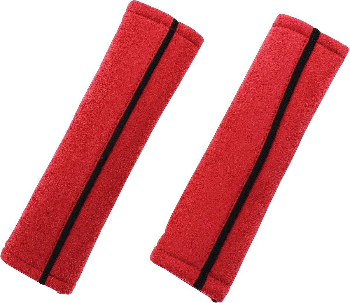 Set van 2 Universele Gordelkussens voor Auto en Bestelwagen - Rood