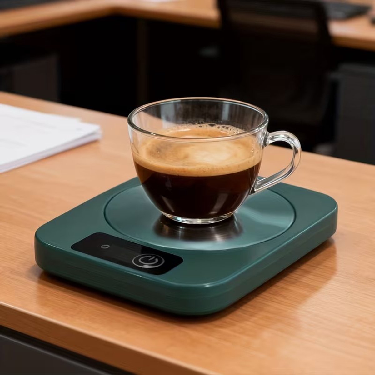 Verwarmde onderzetter - Mug warmer - cup warmer - Mug warmer groen - mok warmer - warmhoudplaat - koffie warmer - warmhouder - usb cup warmer