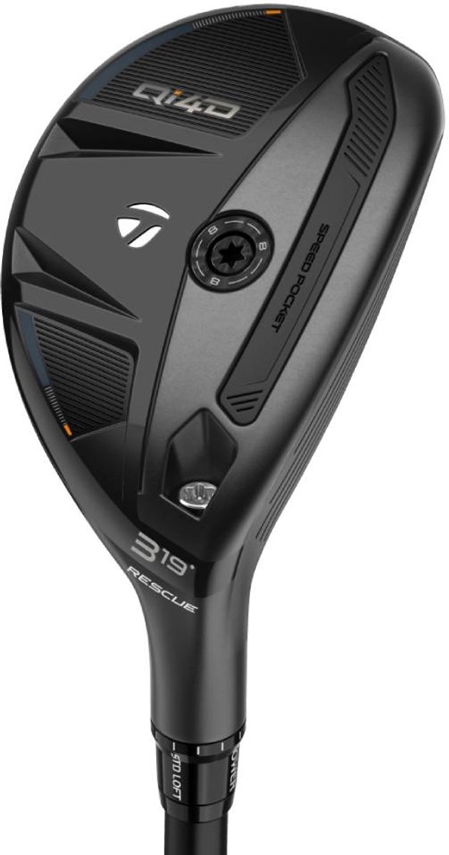 TaylorMade Qi4D Hybride Club 2026 | 4H | 22° (Loft instelbaar van 20,5° tot 23,5°) | Rechtshandig | Regular |