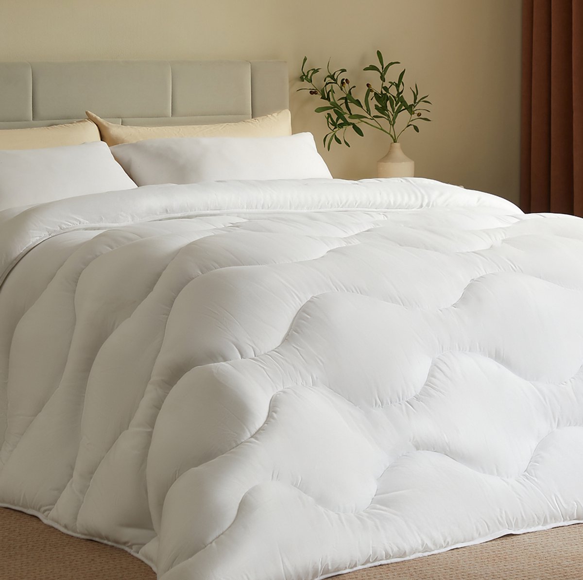 CASABEL Dekbed 200x200 - Vulling met hoge dichtheid 700 g/m² holle vezels