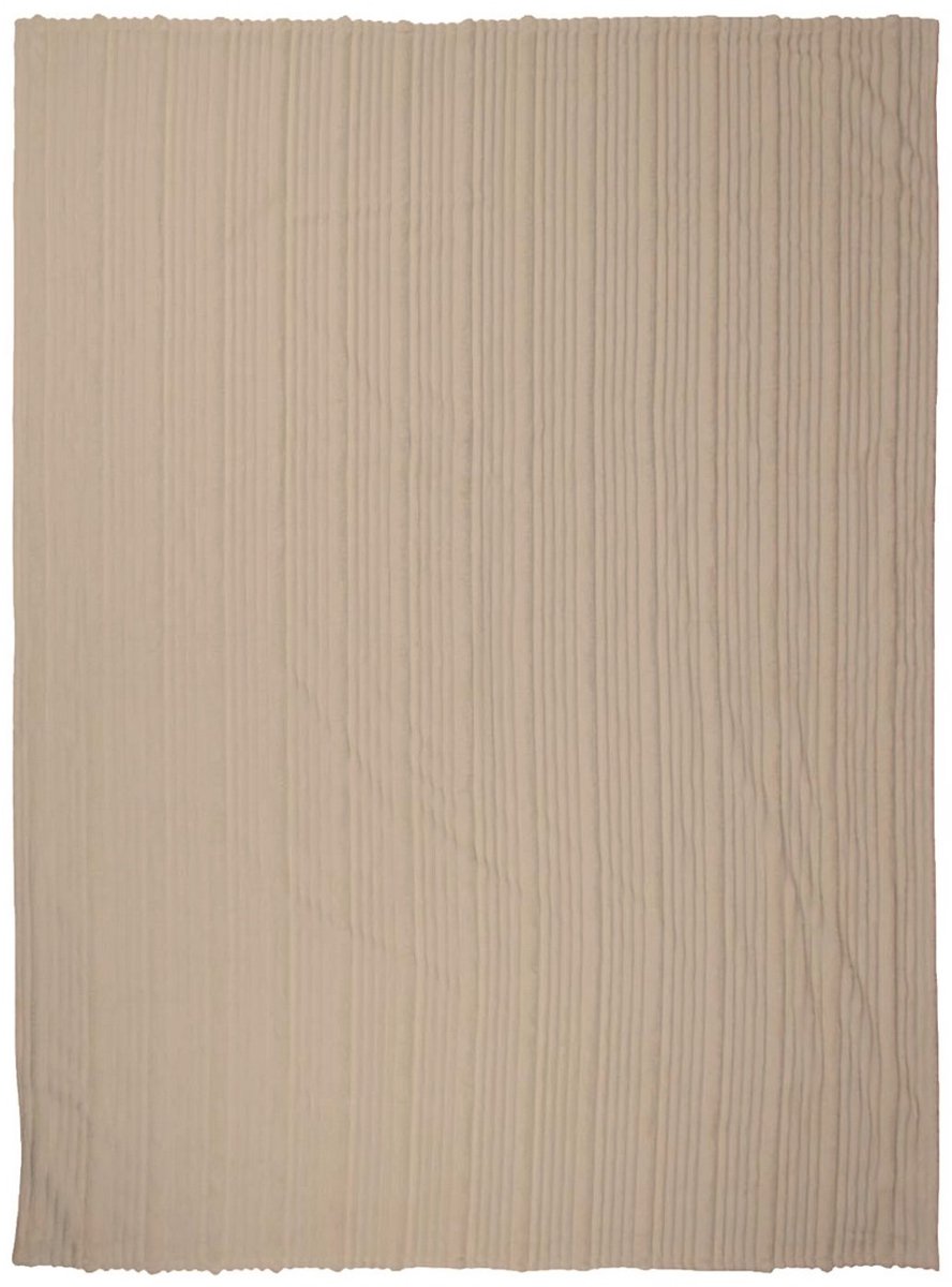 Plaid Strepen Beige 140x200cm