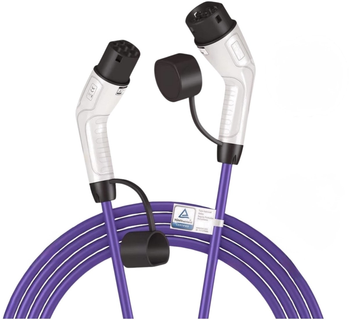 Laad uw EV snel op met Bar2Charge Laadkabel - Paars