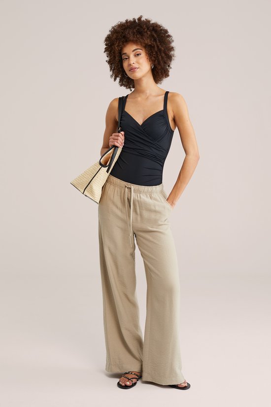 Maillot de bain femme à plis WE Fashion