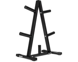 VirtuFit Halterschijf Opbergrek - 50 mm - Schijvenstandaard - Robuust en Duurzaam Ontwerp - Eenvoudige Montage - Halterrek - Plate Rack - Plate Tree voor Halterschijven