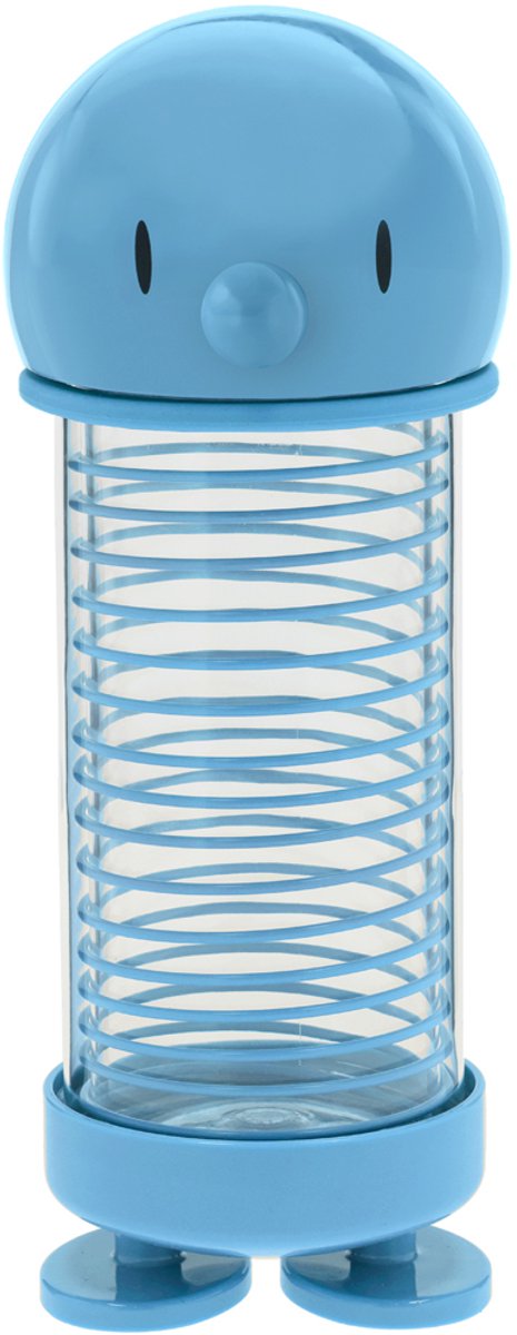 Hoptimist Bumble Drinkfles - 400 ml - Turqoise - Tritan™ kunststof - Dubbelwandige waterfles voor koude en warme dranken - Voor kinderen en volwassenen