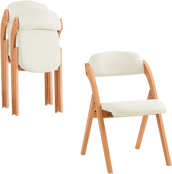 Infinity Goods Klapstoelen - Set van 2 - Vouwstoelen - Fluweel