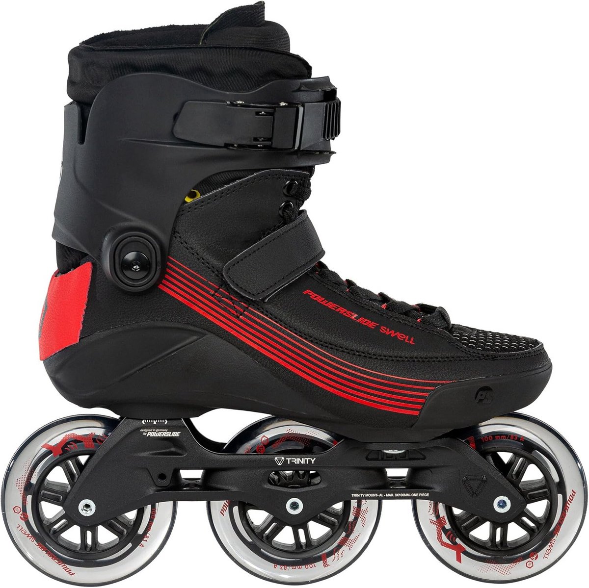 Swell Inlineskates 100mm Senior - High Performance Fitness Skate met MYFIT Boot