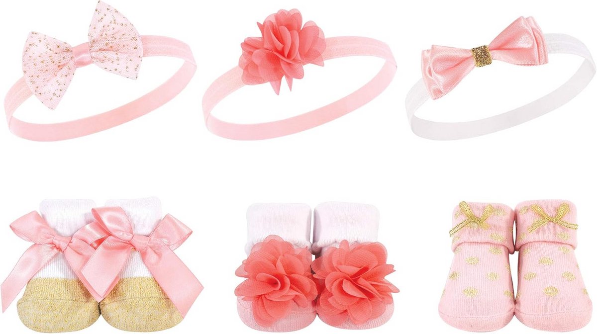 Babysokjes en Hoofdband Cadeauset Unisex