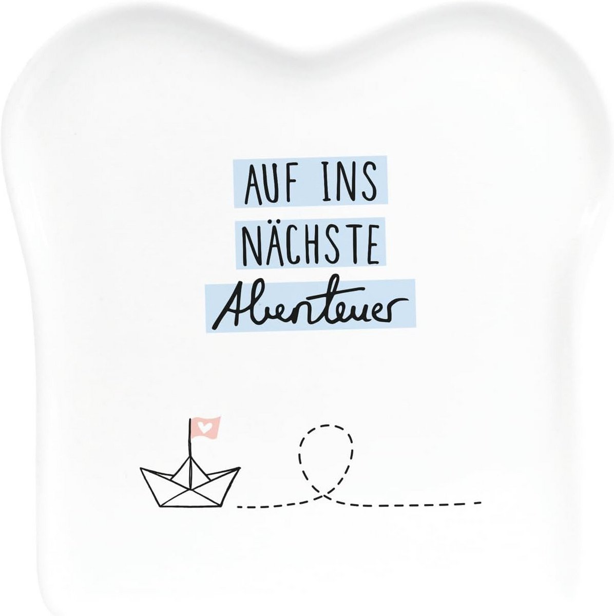 Toastbord Porselein Op Het Volgende Avontuur