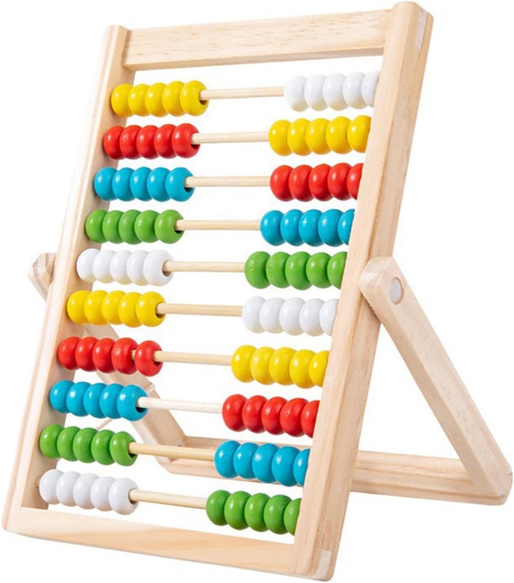 Houten Telraam voor Kinderen Educatief Rekenmateriaal