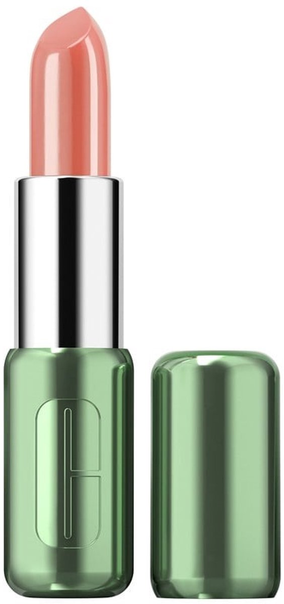 Clinique Clinique Pop Longwear Lipstick | 01 - Nude Pop Shine | Lipstick 3.9 gr