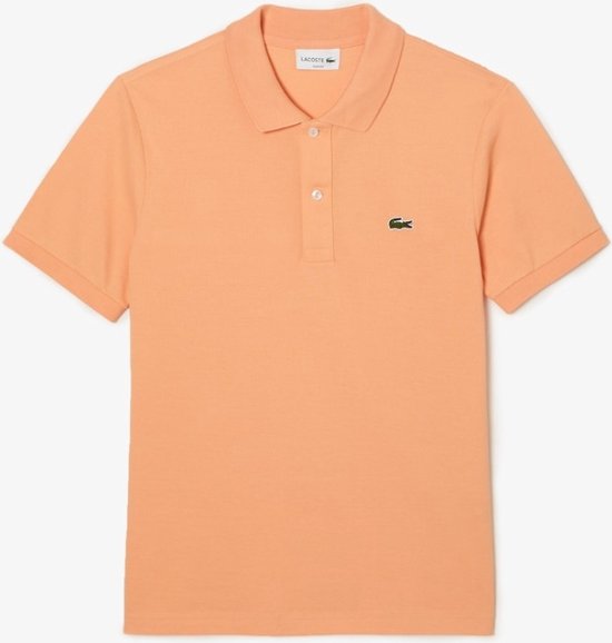 Lacoste - Piqué Polo Oranje - Slim-fit - Heren Poloshirt