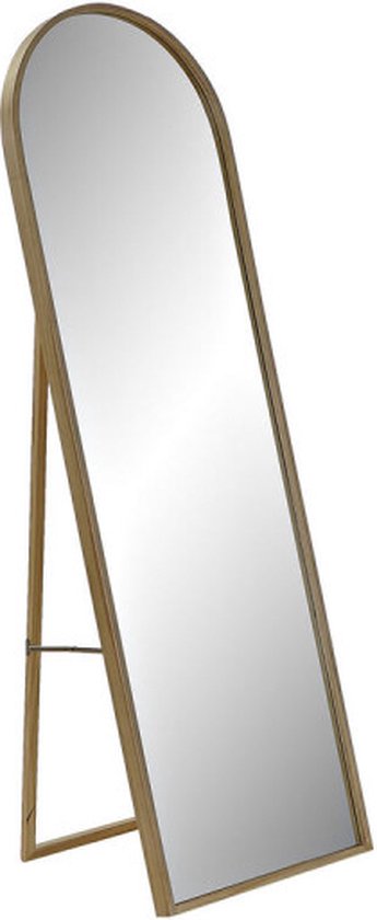 Wandspiegel DKD Home Decor Spiegel Natuurlijk MDF (45 x 4 x 140 cm)