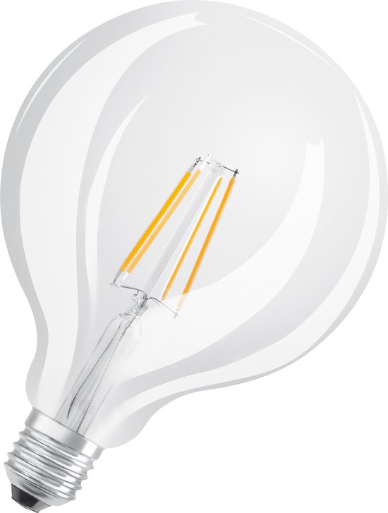 4x Osram E27 LED Globelamp | 11W 4000K 220V 940 | 300° Ø124mm Dimbaar
