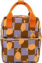 Sticky Lemon Backpack/Boekentas Small Farmhouse - Lemons - Checkerboard
