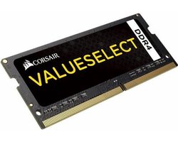 Corsair - Laptopgeheugen - ValueSelect - CMSO8GX4M1A2133C15 - 8GB - DDR4 - SODIMM - 2133 MHz - 1 x 8 GB