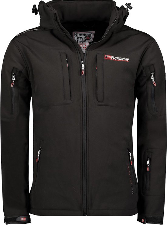 Geographical Norway Softshell Jas Robin Dark Grey (2
