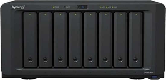 Synology DiskStation DS1823XS+, NAS, Tower, AMD Ryzen, V1780B, Noir