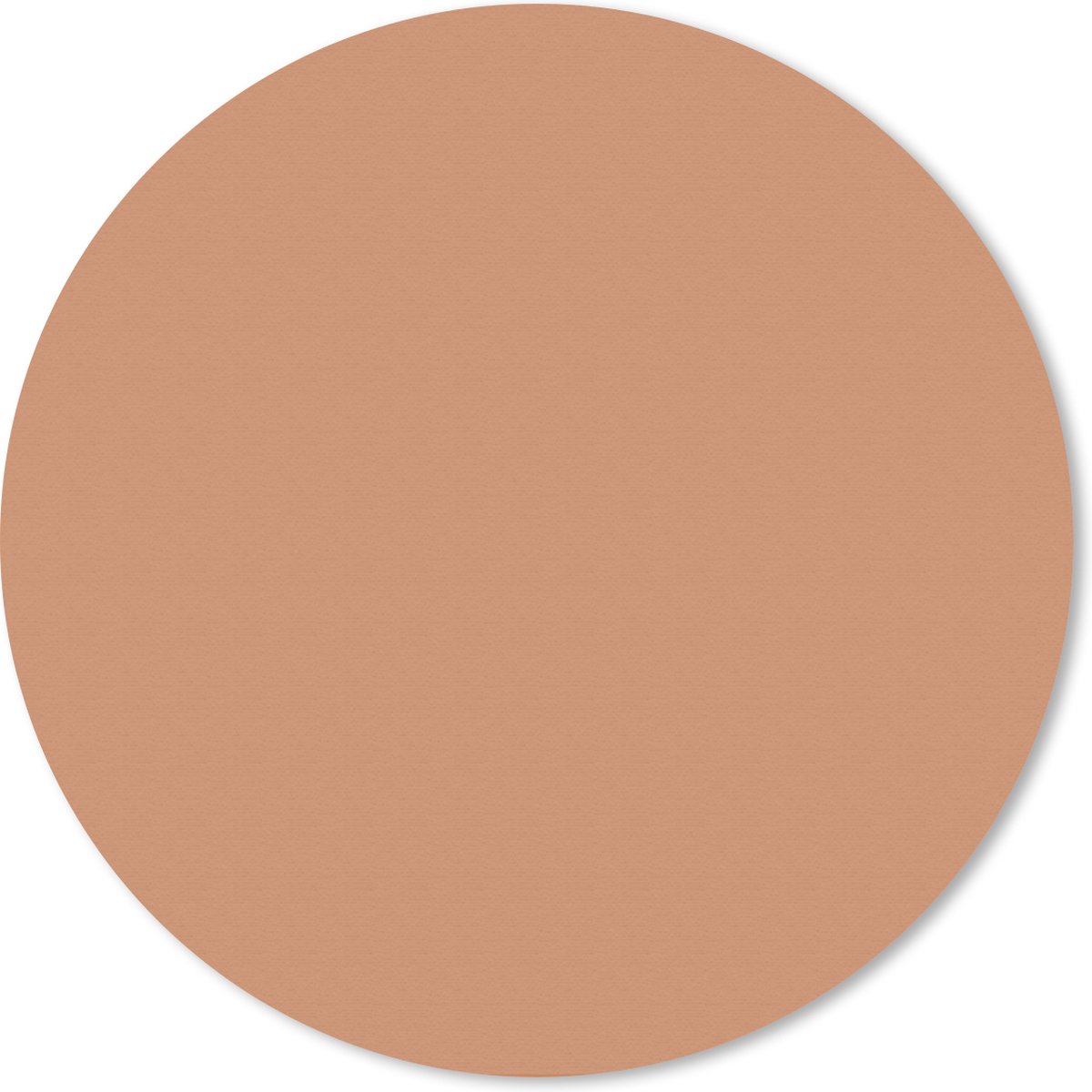 Muismat rond 40x40 cm - Mousepad Bruin - Abstract - Oranje - Design - Ronde muismatten