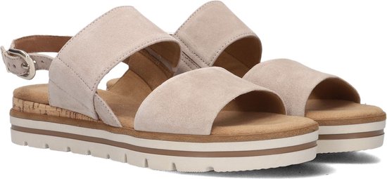 Gabor 774.1 Sandalen - Dames - Beige - Maat 37,5