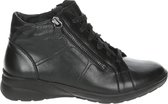 Ganter 208081 - VeterlaarzenHoge sneakersDames sneakersDames veterschoenenHalf-hoge schoenen - Kleur: Zwart - Maat: 38