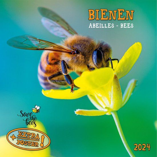 Bees Bijen Kalender 2024