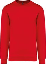Sweater 'Crew Neck Sweatshirt' Kariban Collectie Basic+ M - Red