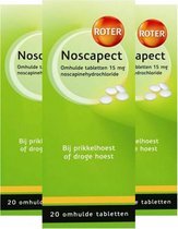 Roter Noscapect - 3 x 20 tabletten