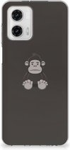 PU Silicone Etui Bumper Gel pour Motorola Moto G73 Coque Téléphone Gorille