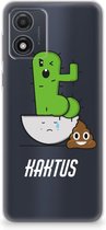 Beschermhoesje Motorola Moto E13 Smartphone hoesje Cactus Poo