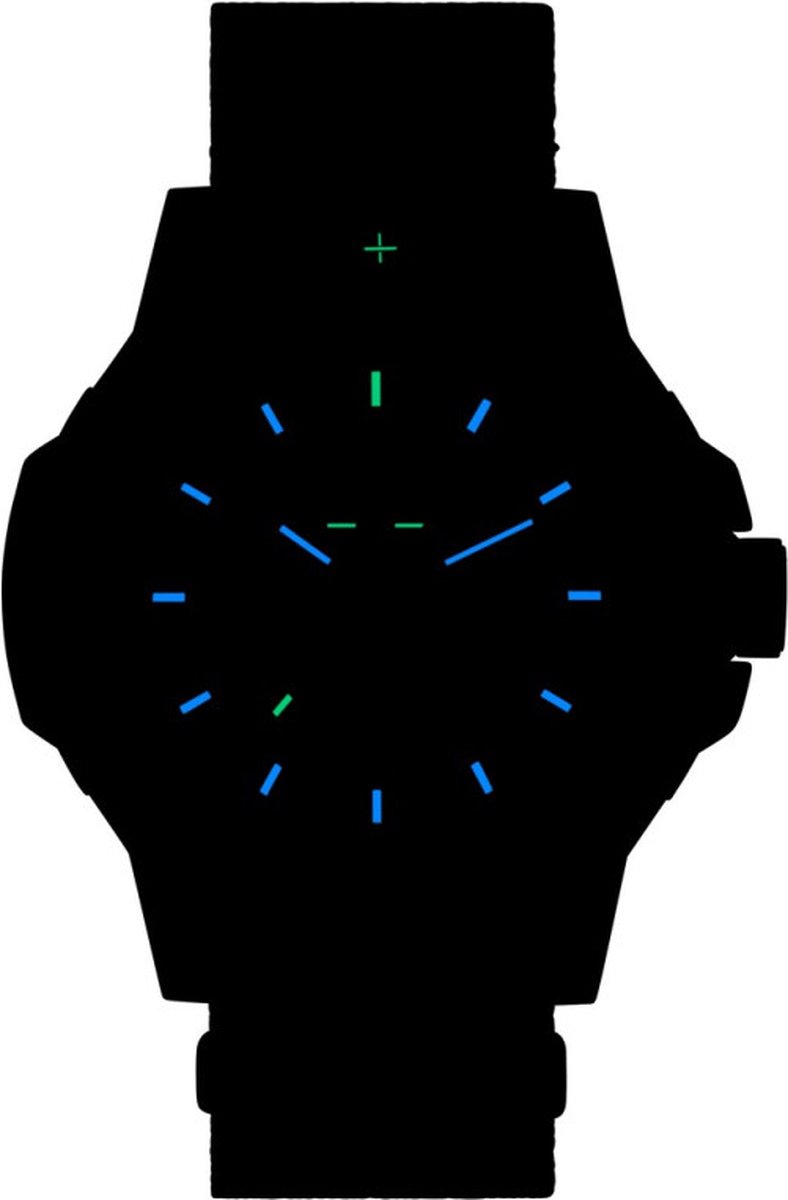 TraserH3 - 110724 - Polshorloge - Heren - Quartz - P99 Q Tactical Blauw - Swiss Made