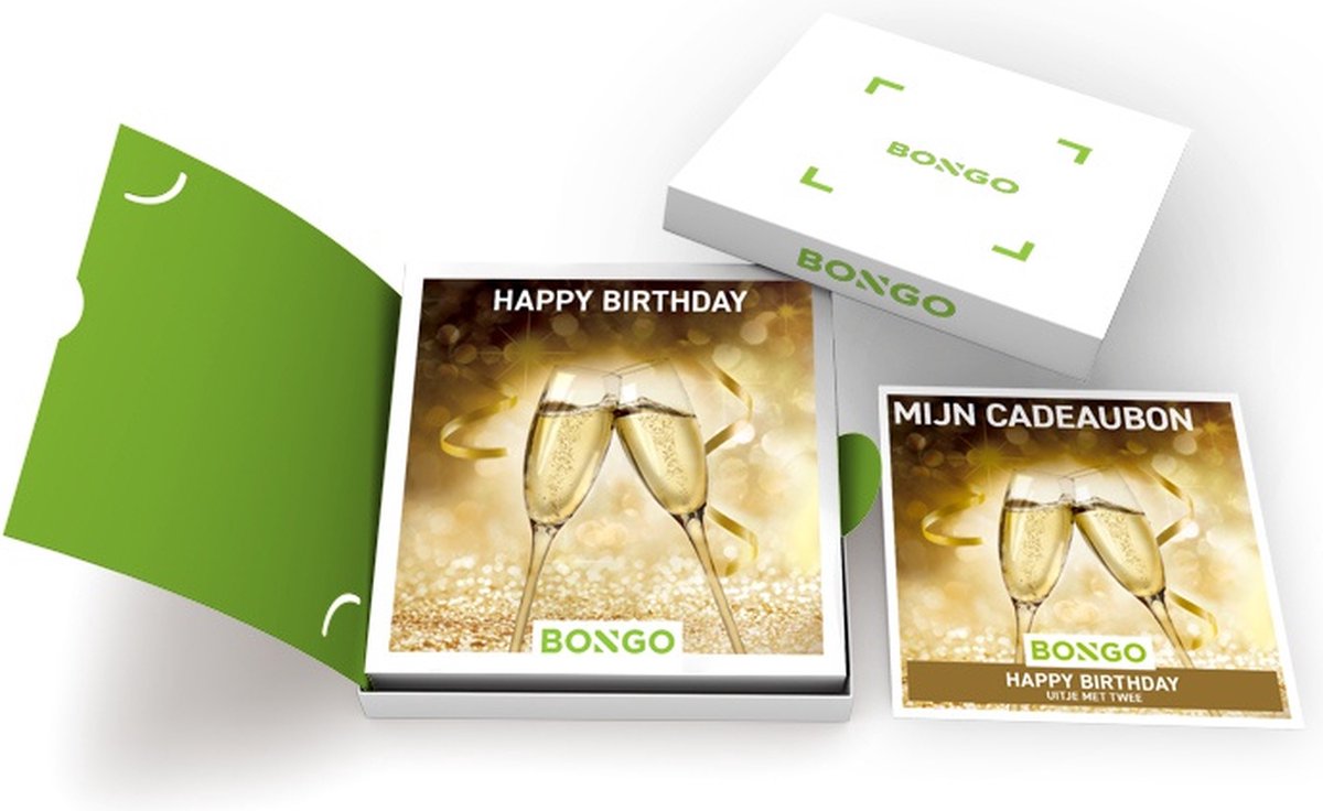 Bongo Bon België - Happy Birthday Cadeaubon - Cadeaukaart : 9900  activiteiten voor... | bol