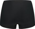 Zwarte katoenen shorts.