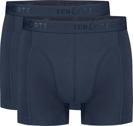 Basics shorts navy 2 pack voor Heren | Maat M