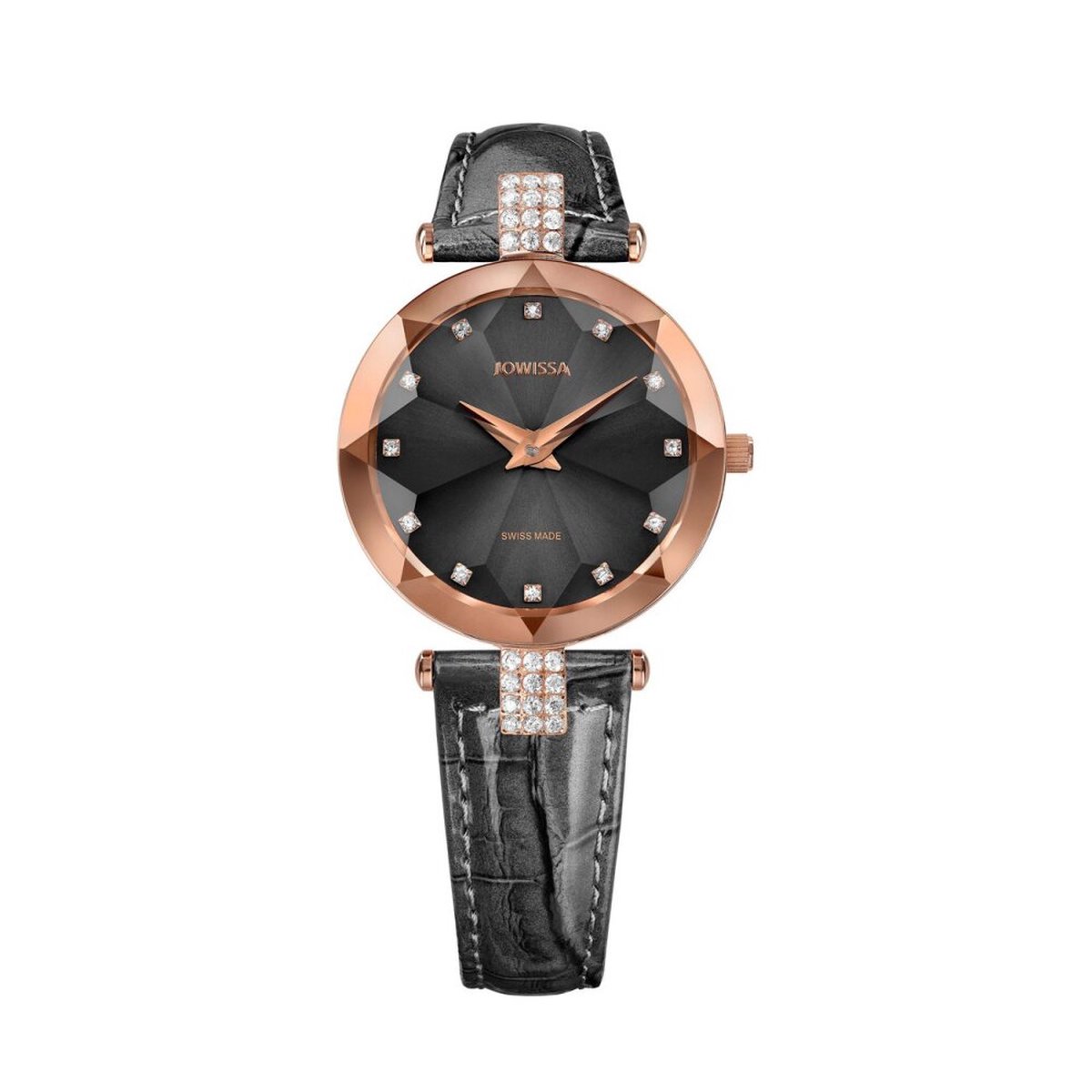 Jowissa - J5.627.M - Polshorloge - Dames - Quartz - Facet Strass