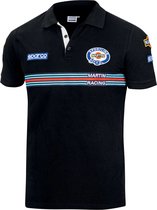 Sparco Martini Racing Replica Polo Zwart maat S