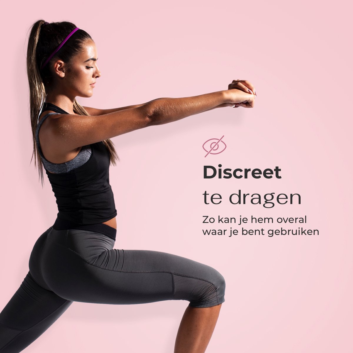 Care Deluxe Menstruatie Warmteband - Massage Apparaat - Menstruatie Pijnverlichting - 3 Warmtestanden met Trilfunctie - Roze thumbnail 7