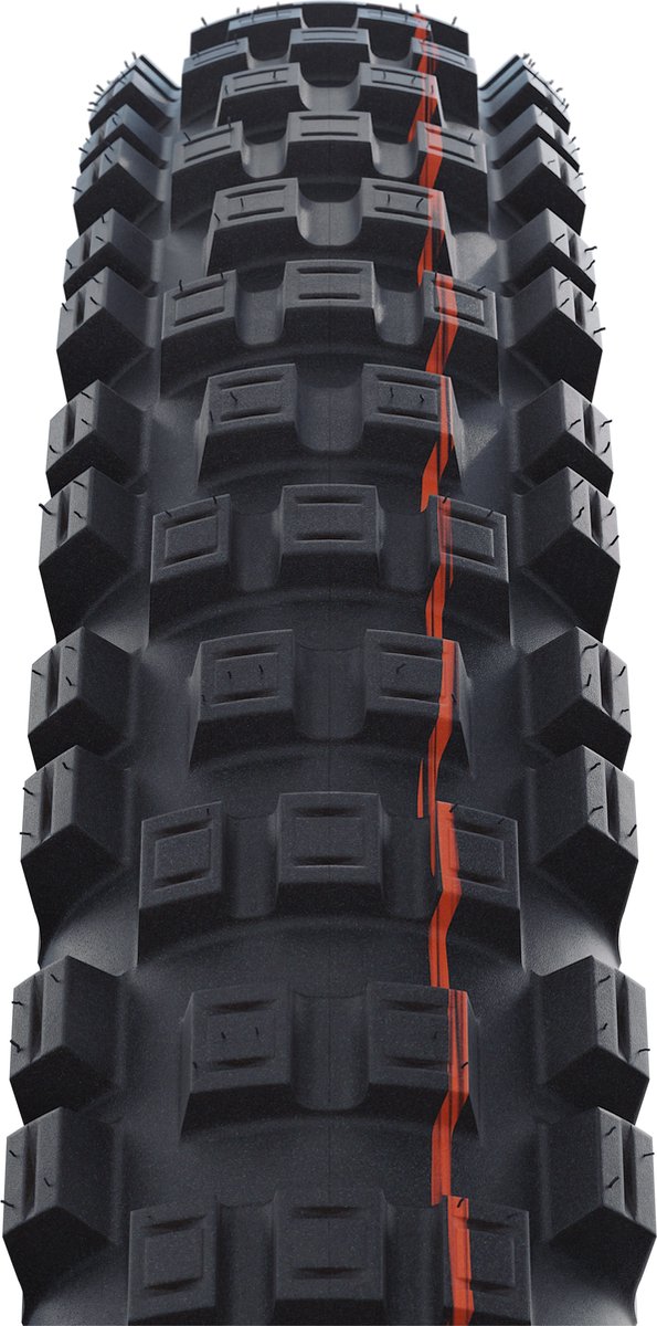 Schwalbe Vouwband Eddy Current Front - TLE - Super Trail - 29 x 2.6 inch / 65-622 - ADDIX Soft - Zwart van Schwalbe — afbeelding 3