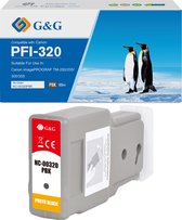 G&G Huismerk 2890C001AA inktcartridge Alternatief voor Canon PFI-320BK zwart hoge capaciteit