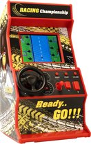 Silvergear Mini Arcade Console - Retro Race Game - Arcade Kast - Rood