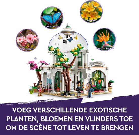LEGO Friends - Botanische tuin Bloemen en Planten Modelbouw - 41757