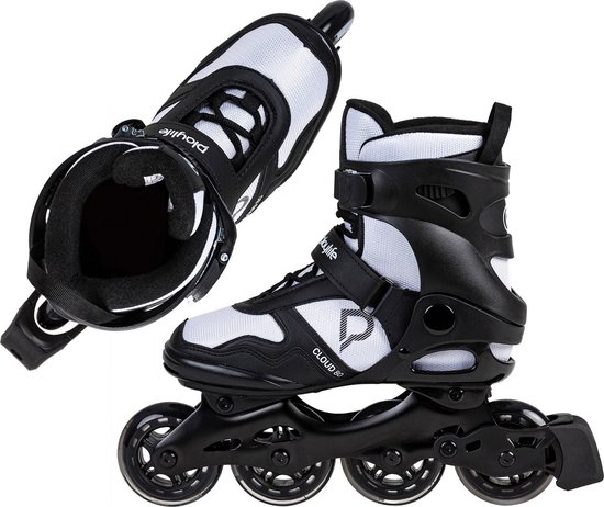 BEST SPORTING Inline Skates – Verstelbaar Maat 37-38 – ABEC 7 Carbon Lagers – 82A PU-wielen – Semi-softboot