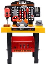 Grote DIY Speelgoedwerkbank "Tool & Brains"