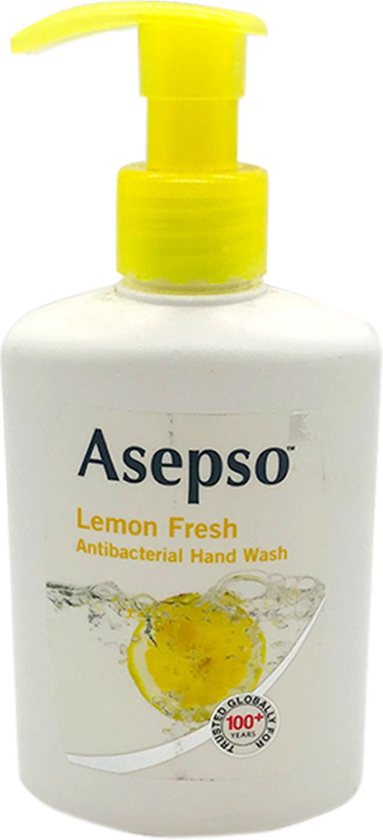 Asepso - Lemon Fresh - Antibacteriële - Handzeep - 250ml
